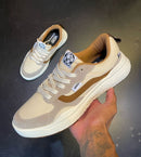 LANÇAMENTO Tênis Vans Branco com Marrom + Frete Grátis