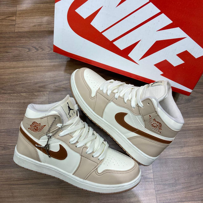 TÊNIS AIR JORDAN DUNK LOW BRANCO COM BEGE - LANÇAMENTO💥
