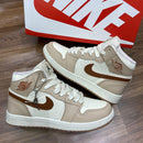 TÊNIS AIR JORDAN DUNK LOW BRANCO COM BEGE - LANÇAMENTO💥