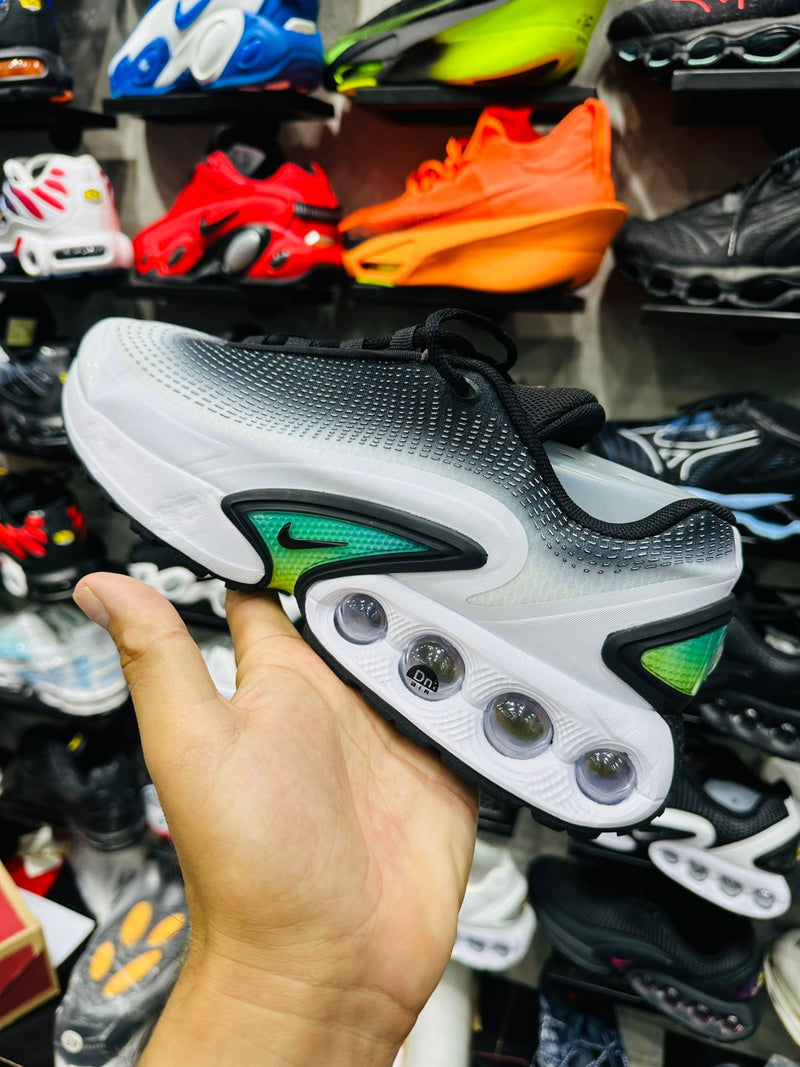 LANÇAMENTO Tênis Nike Air Max DN Verde Água, Branco e Preto + Frete Grátis