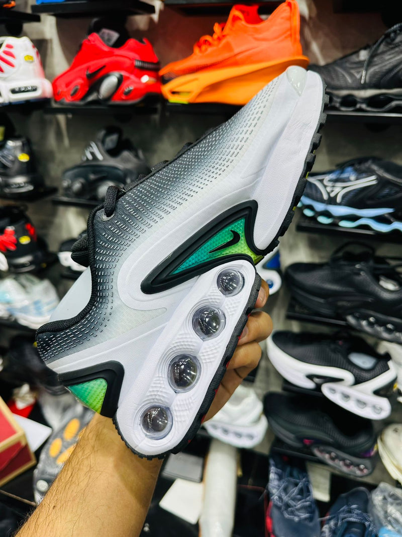 LANÇAMENTO Tênis Nike Air Max DN Verde Água, Branco e Preto + Frete Grátis
