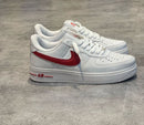 LANÇAMENTO TÊNIS NIKE AIR BRANCO COM VERMELHO