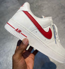 LANÇAMENTO TÊNIS NIKE AIR BRANCO COM VERMELHO