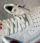 LANÇAMENTO TÊNIS NIKE AIR BRANCO COM VERMELHO