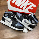 TÊNIS AIR JORDAN DUNK LOW BRANCO COM PRETO E AZUL - LANÇAMENTO