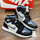 TÊNIS AIR JORDAN DUNK LOW BRANCO COM PRETO E AZUL - LANÇAMENTO