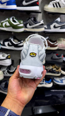 LANÇAMENTO Tênis Nike Air Max Plus TN1 Branco com Rosa + Frete Grátis