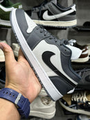 TÊNIS NIKE DUNK LOW BRANCO COM CINZA
