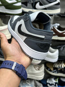 TÊNIS NIKE DUNK LOW BRANCO COM CINZA