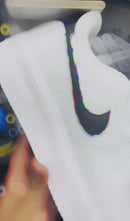 TÊNIS AIR FORCE BRANCO COM PRETO