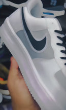 TÊNIS AIR FORCE BRANCO COM PRETO