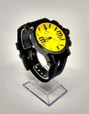 Relógio Oakley Fundo Amarelo