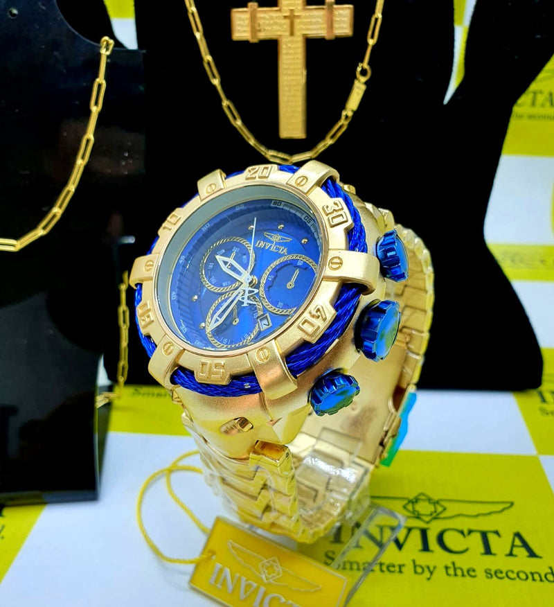 MEGA PROMOÇÃO SOMENTE ESSA SEMANA - Invicta Thunderbolt + 2x Correntes + 1x Pulseira