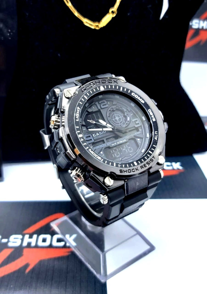 Promoção Imperdível G-Shock BLACK SKULL 100% Funcional + BRINDES (Corrente e Pulseira)