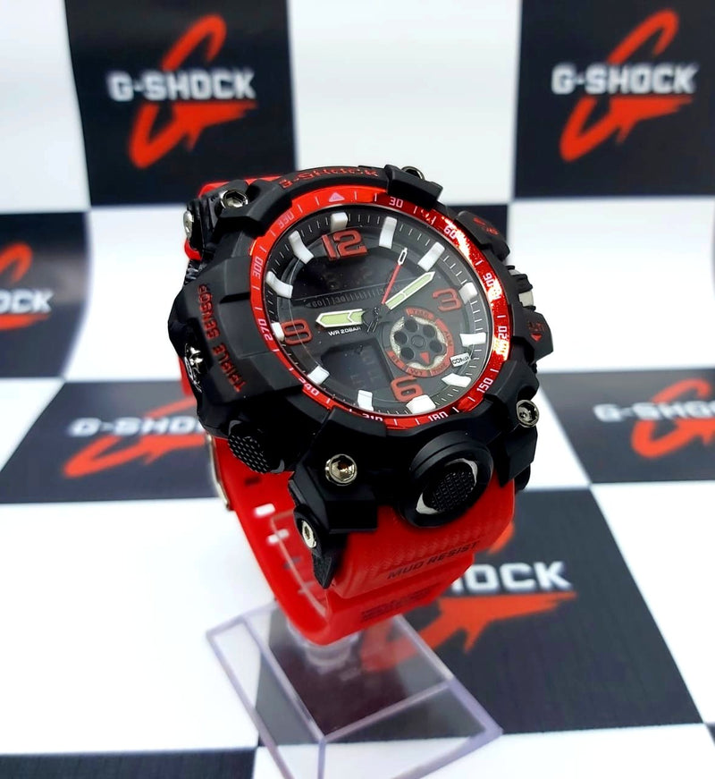 BLACK FRIDAY - G-SHOCK MUD RESIST + 2 Brindes Corrente Cartier 70cm + Pulseira Folheada