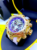 🎁 NOVIDADE Relógio Invicta Coringa Pulseira Silicone Branca (Nevou) + 3 BRINDES + FRETE GRÁTIS