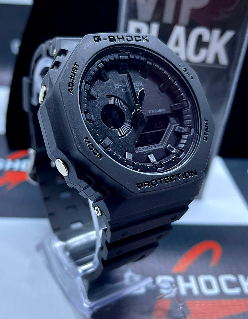 🎁 LANÇAMENTO Relógio G-Shock Carbon Guard Full Black + Brindes + Frete Grátis