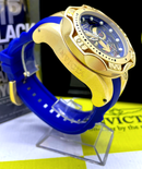 🎁 LANÇAMENTO Relógio Invicta Coringa Pulseira Silicone Azul + 3 BRINDES + FRETE GRÁTIS