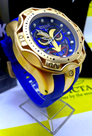 🎁 LANÇAMENTO Relógio Invicta Coringa Pulseira Silicone Azul + 3 BRINDES + FRETE GRÁTIS