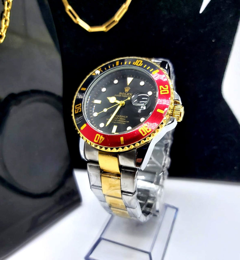 Mega Promoção Rolex - Oyster Perpetual 2 BRINDES Corrente Cartier 60cm + Pulseira