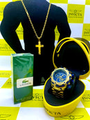 MEGA PROMOÇÃO Relógio Invicta Thunderbolt PROVA D'ÁGUA +  3 BRINDES