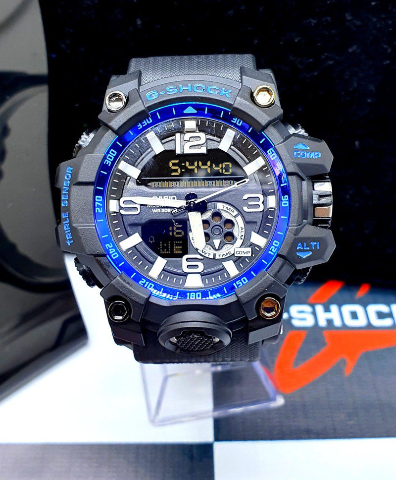 MEGA PROMOÇÃO G- Shock Mudmaster + 2 BRINDES Corrente Cartier e Pulseira